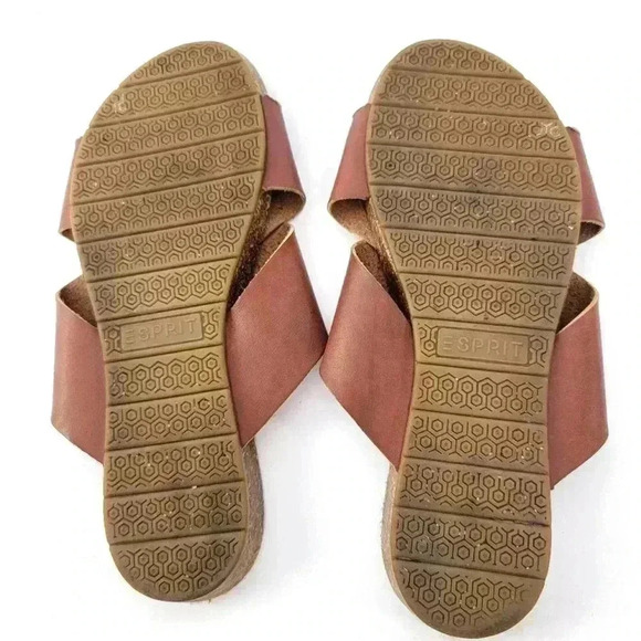 Vintage 90s ESPIRIT Strappy Sandals - 7 - Picture 4 of 7